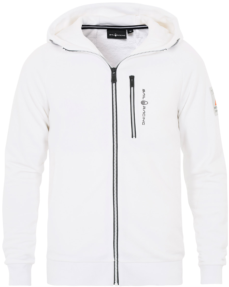 Homme | Pulls Et Tricots | Sail Racing | Antarctica Full Zip Hoodie White