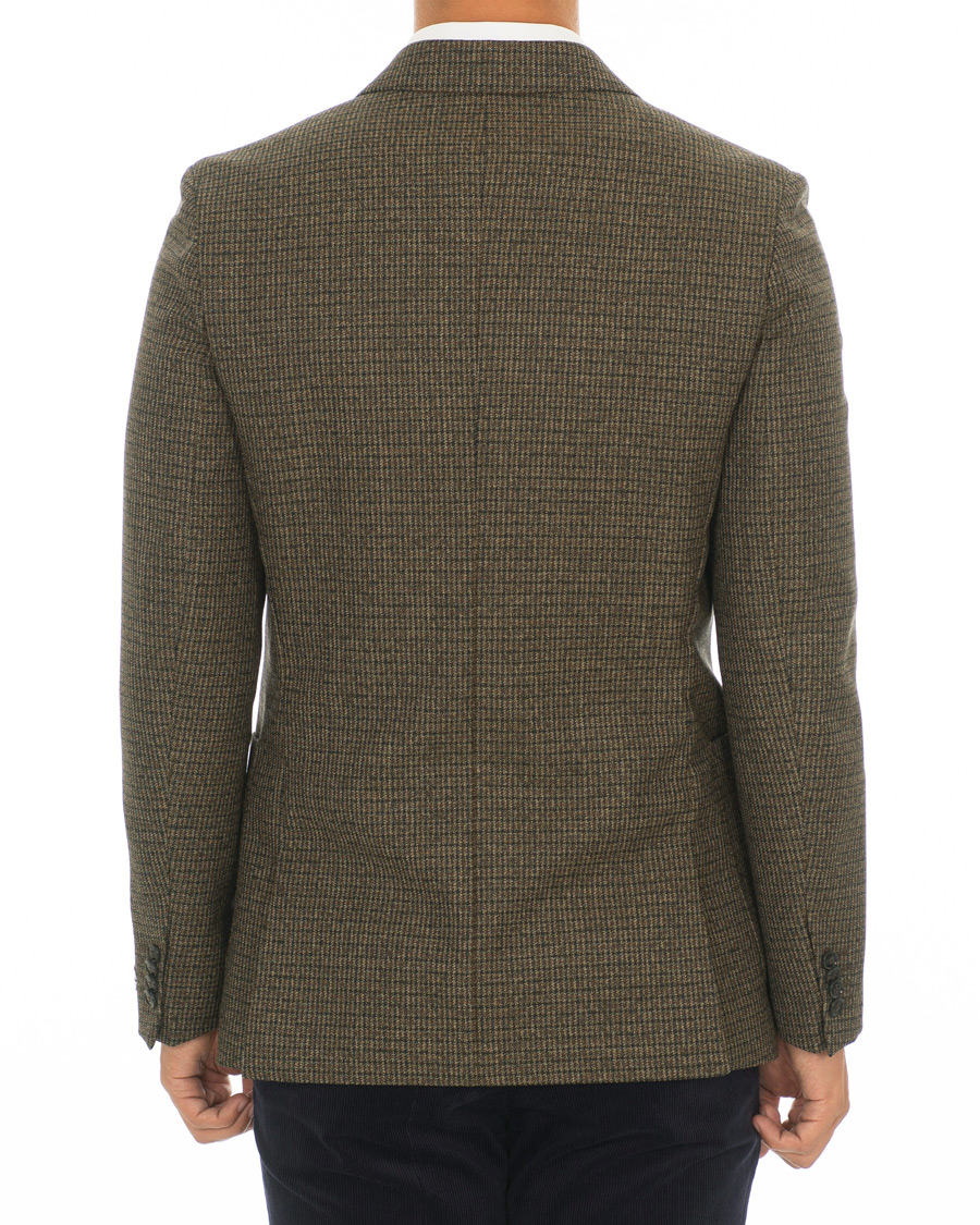 Homme | Blazers | Tiger of Sweden | Josef Checked Wool Blazer Brown