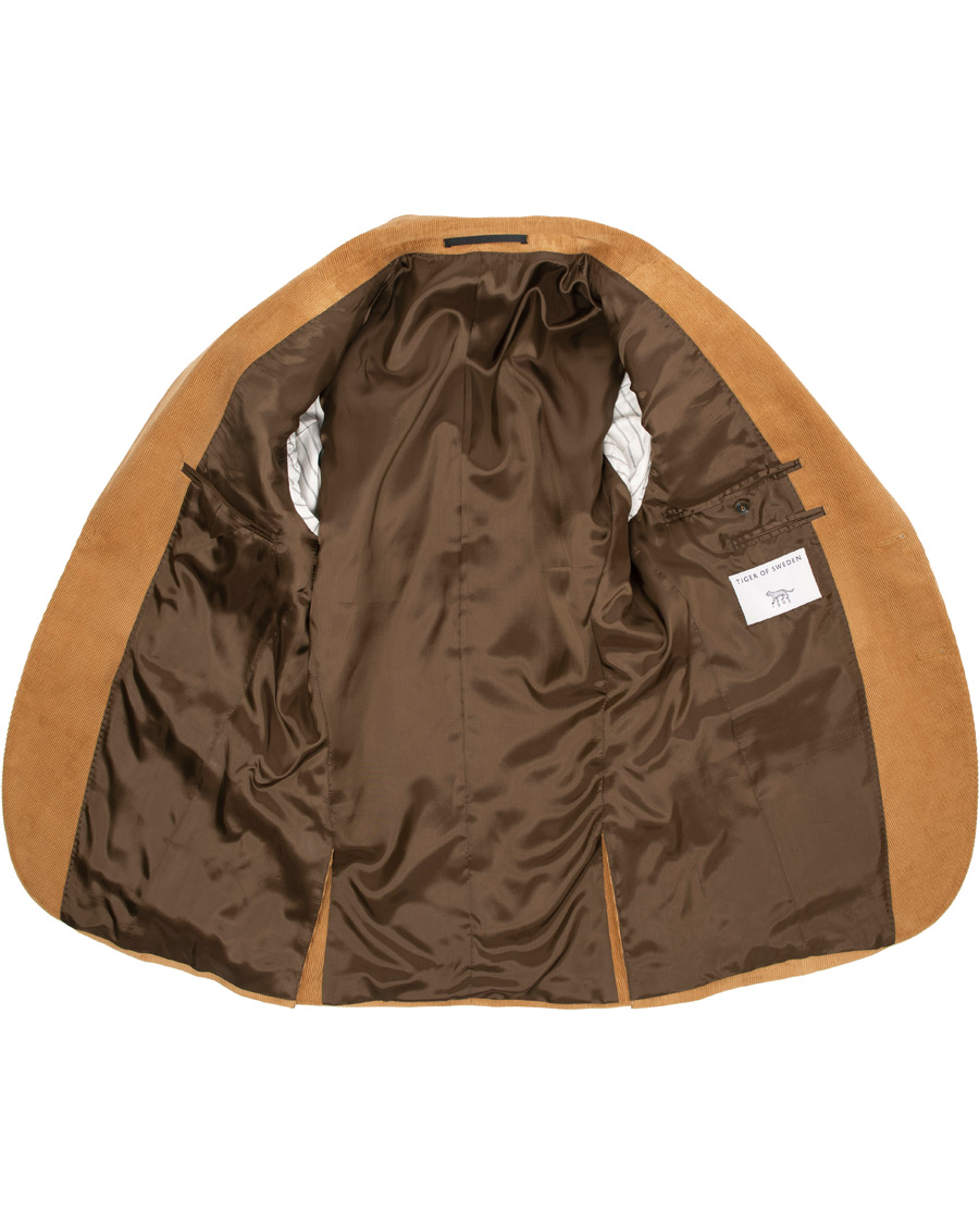 Homme | Blazers | Tiger of Sweden | Jamonte Corduroy Blazer Dark Sand