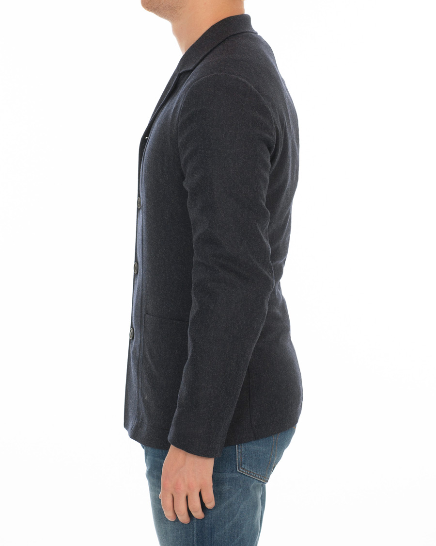 Heren | Blazers | Tiger of Sweden | Jimmie Leisure Blazer Shirt Navy