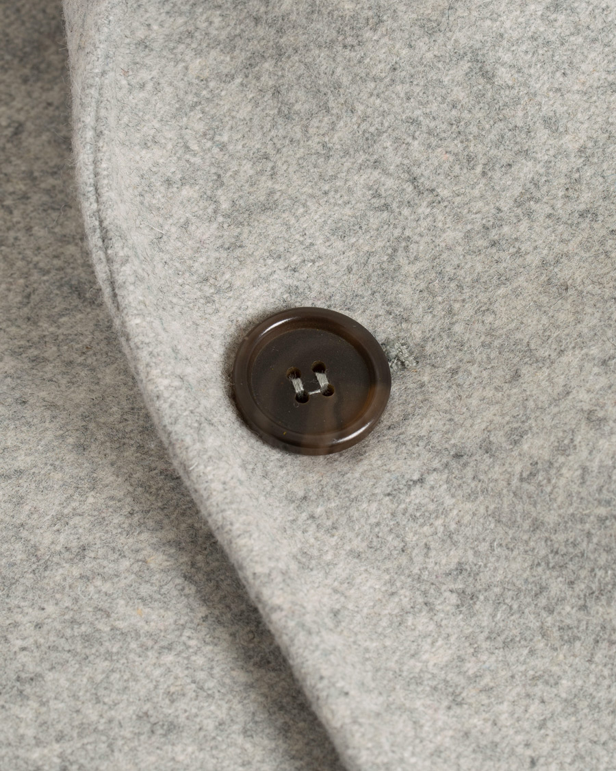 Homme | Manteaux Et Vestes | Tiger of Sweden | Seder Peak Lapel Wool/Cashmere Coat Light Grey Melange