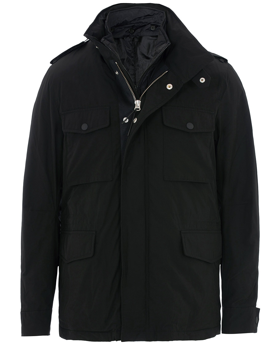 Heren | Jassen | Tiger of Sweden | Ossien Padded Field Jacket Black