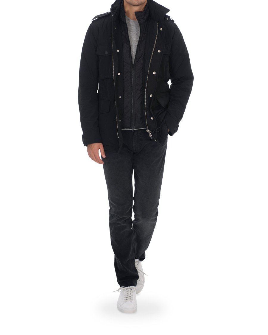 Heren | Jassen | Tiger of Sweden | Ossien Padded Field Jacket Black
