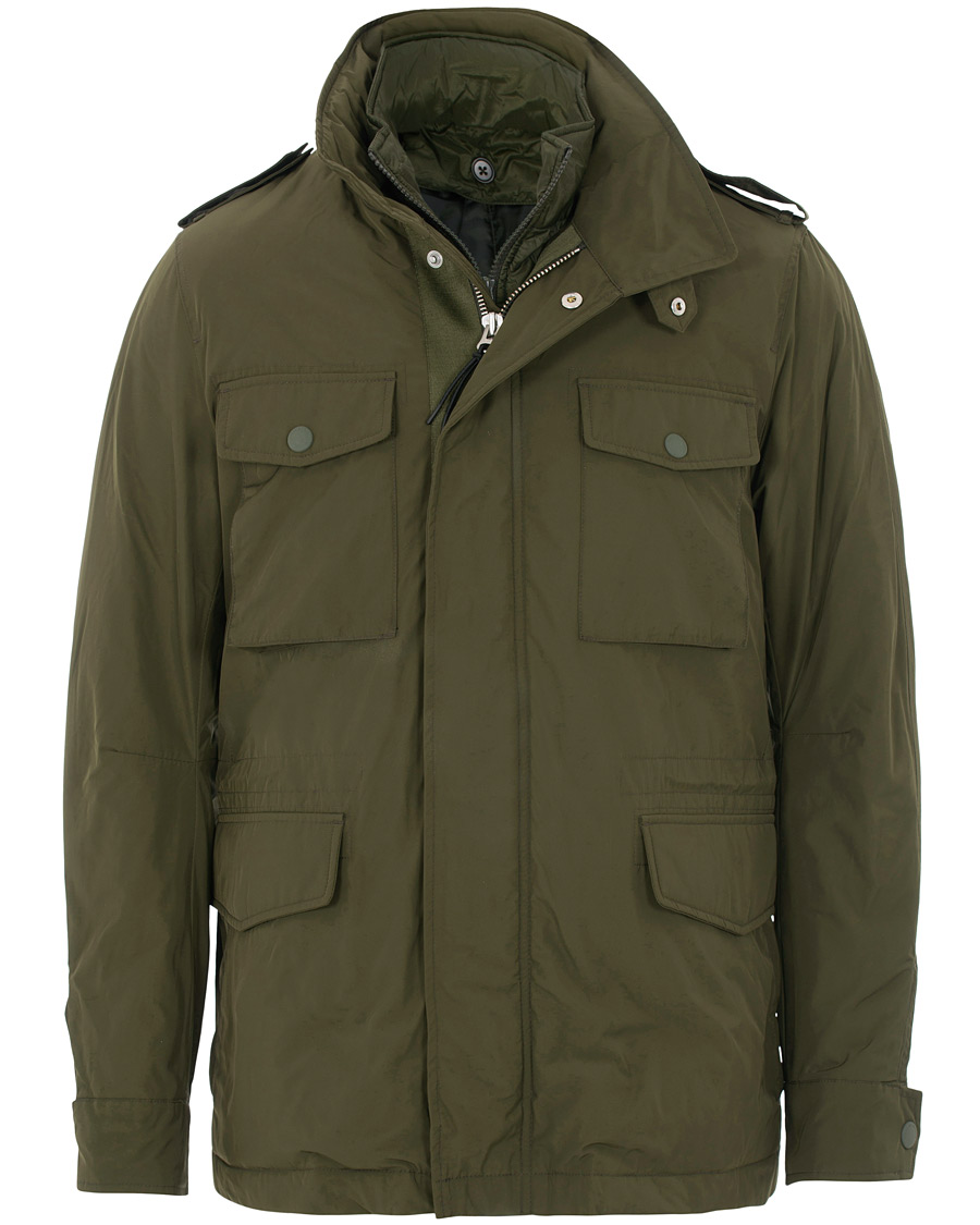 Homme | Manteaux Et Vestes | Tiger of Sweden | Ossien Padded Field Jacket Military Green