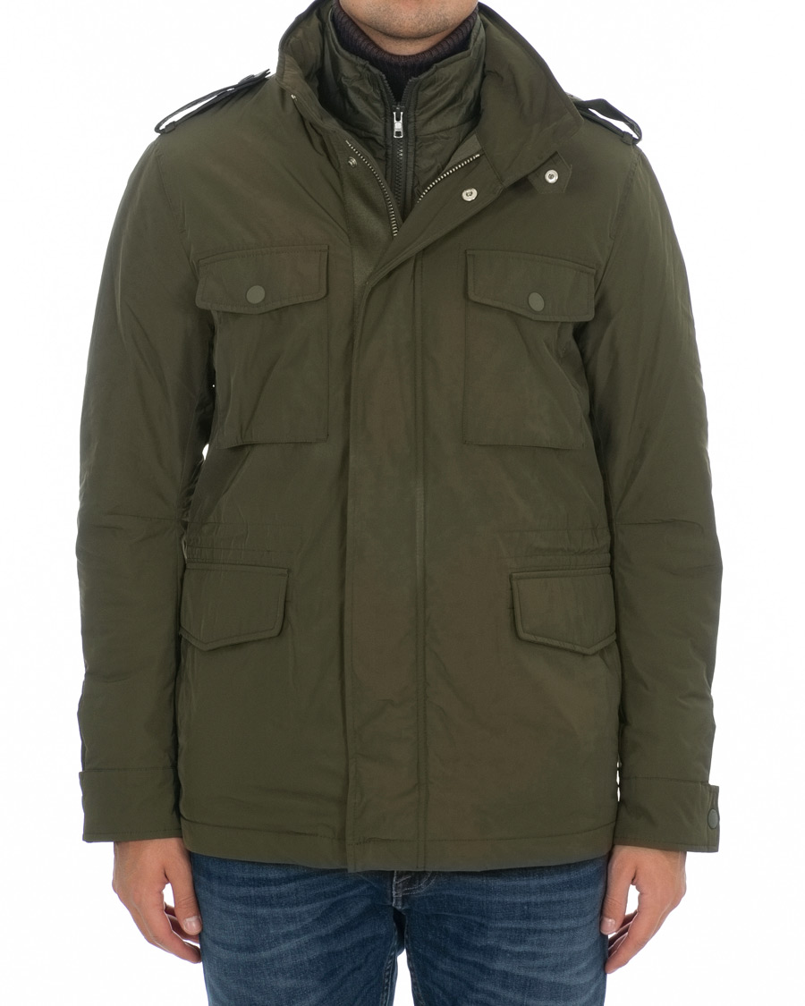 Homme | Manteaux Et Vestes | Tiger of Sweden | Ossien Padded Field Jacket Military Green