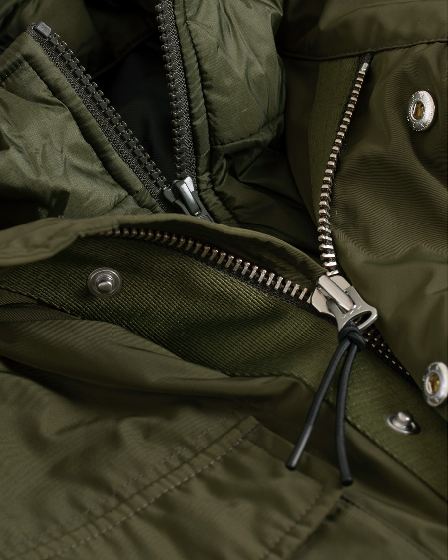 Homme | Manteaux Et Vestes | Tiger of Sweden | Ossien Padded Field Jacket Military Green