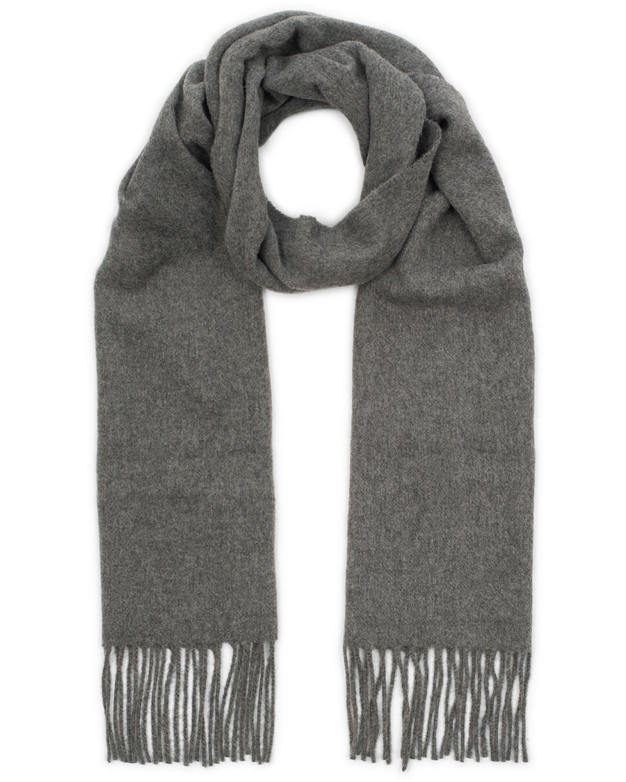 Homme | Tiger of Sweden Berg Wool/Cashmere Scarf Grey | Tiger of Sweden | Berg Wool/Cashmere Scarf Grey