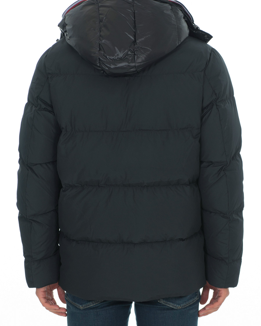 Homme | Manteaux Et Vestes | Tommy Hilfiger | Hooded Bomber Down Jacket Jet Black