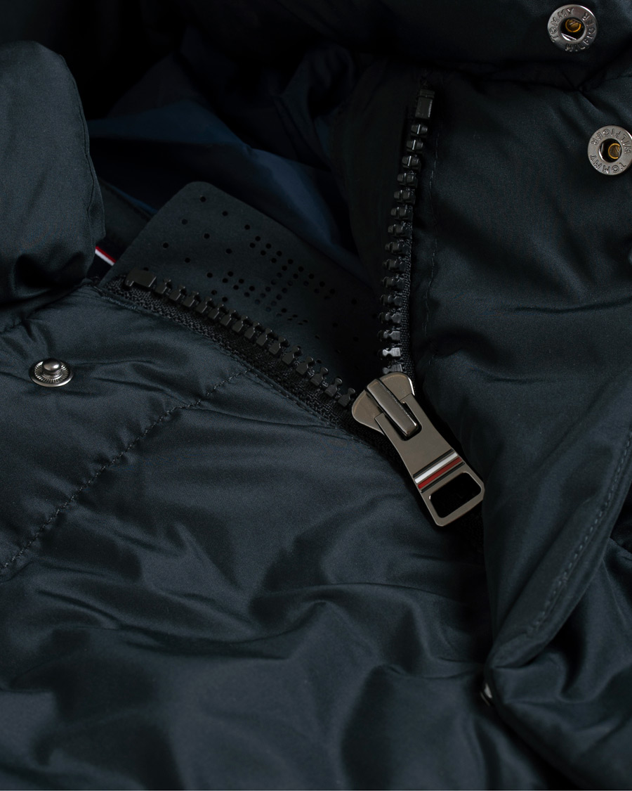 Homme | Manteaux Et Vestes | Tommy Hilfiger | Hooded Bomber Down Jacket Jet Black