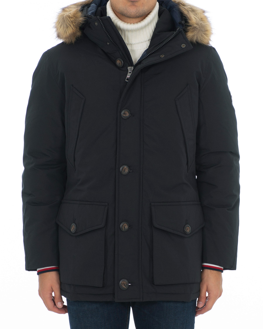 Homme | Manteaux Et Vestes | Tommy Hilfiger | Hampton Down Fake Fur Parka Jet Black