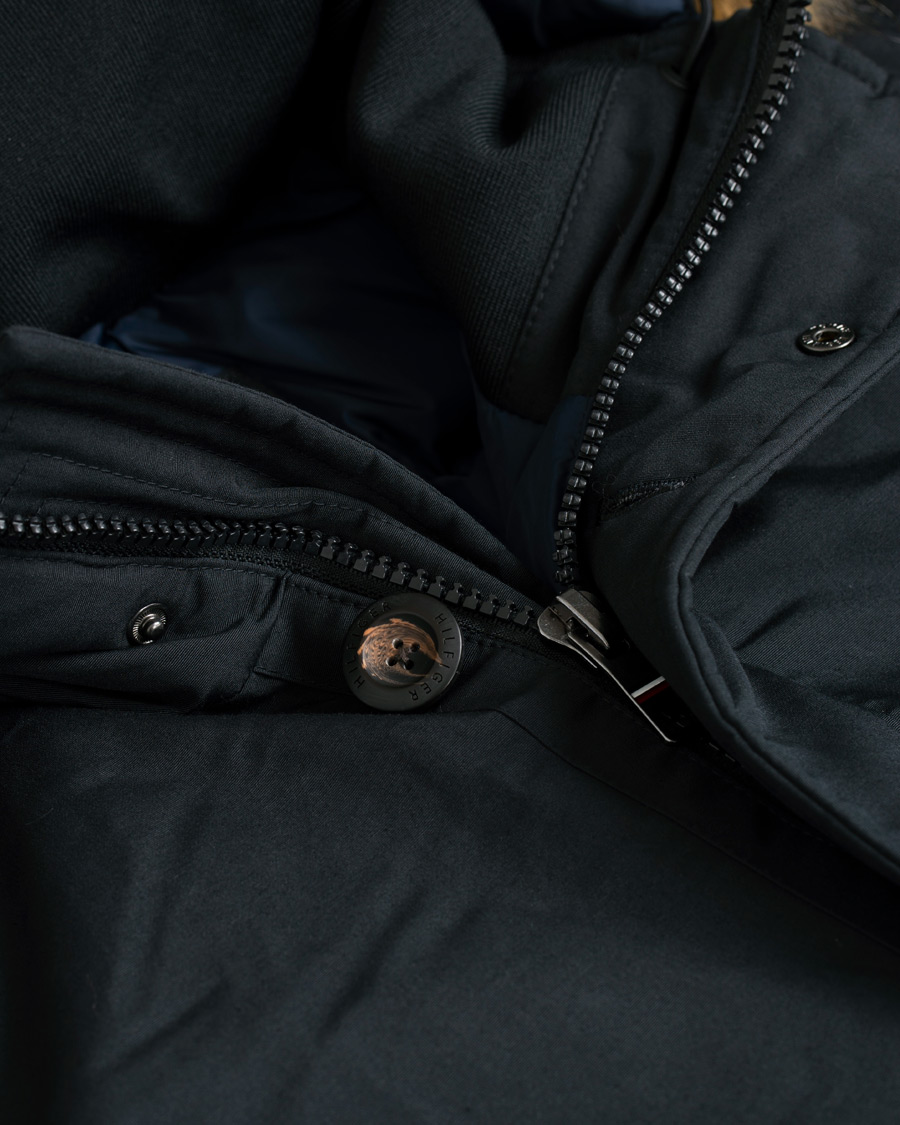 Homme | Manteaux Et Vestes | Tommy Hilfiger | Hampton Down Fake Fur Parka Jet Black