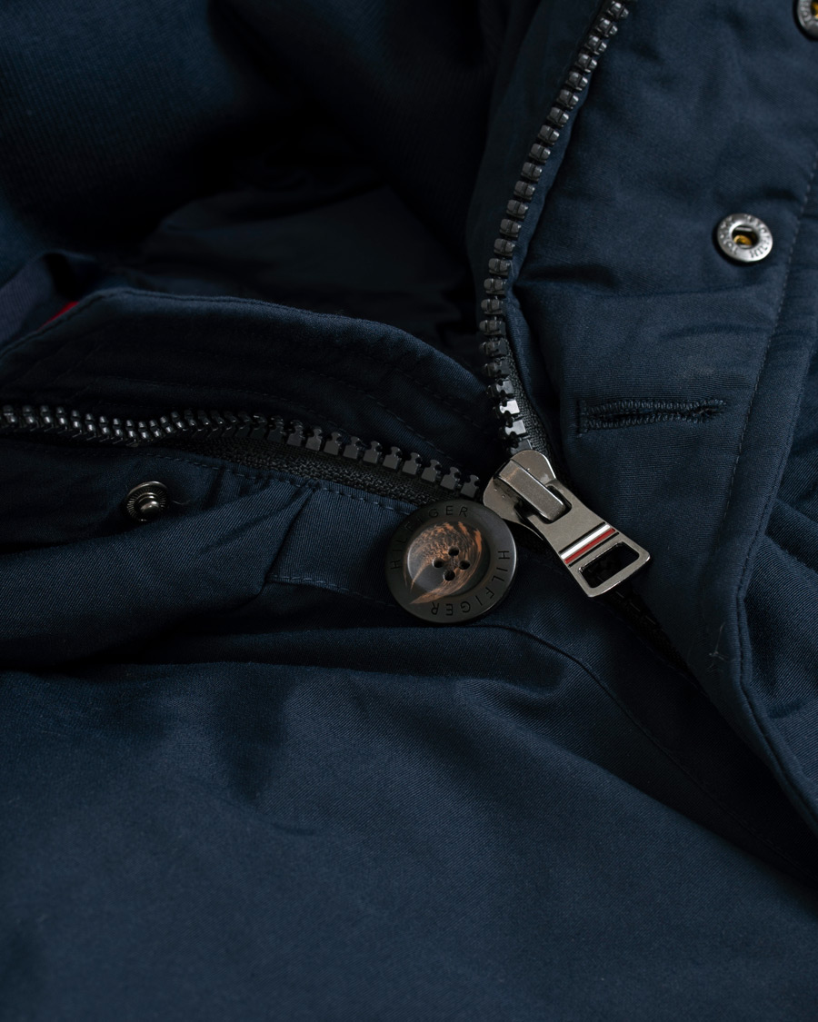 Homme | Manteaux Et Vestes | Tommy Hilfiger | Hampton Down Fake Fur Parka Sky Captain