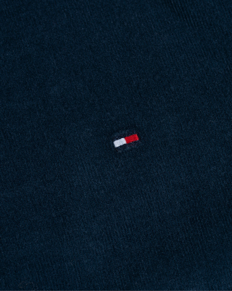 Heren | Overhemden | Tommy Hilfiger | Garment Dyed Corduroy Shirt Navy