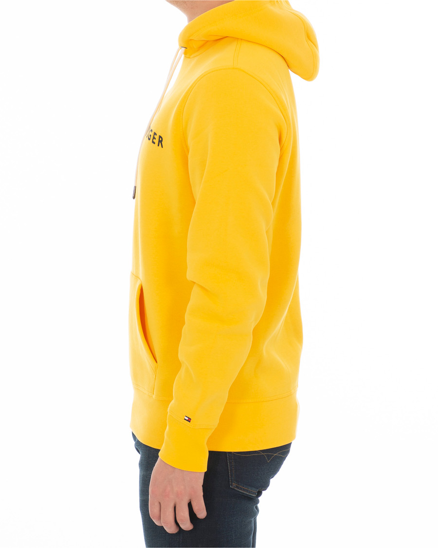 Heren | Truien | Tommy Hilfiger | Logo Hoodie Spectra Yellow