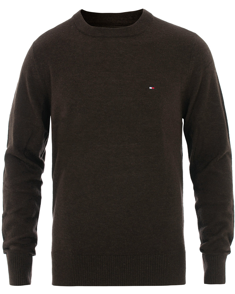 Homme | Pulls Et Tricots | Tommy Hilfiger | Lambswool Crew Neck Delicioso Heather
