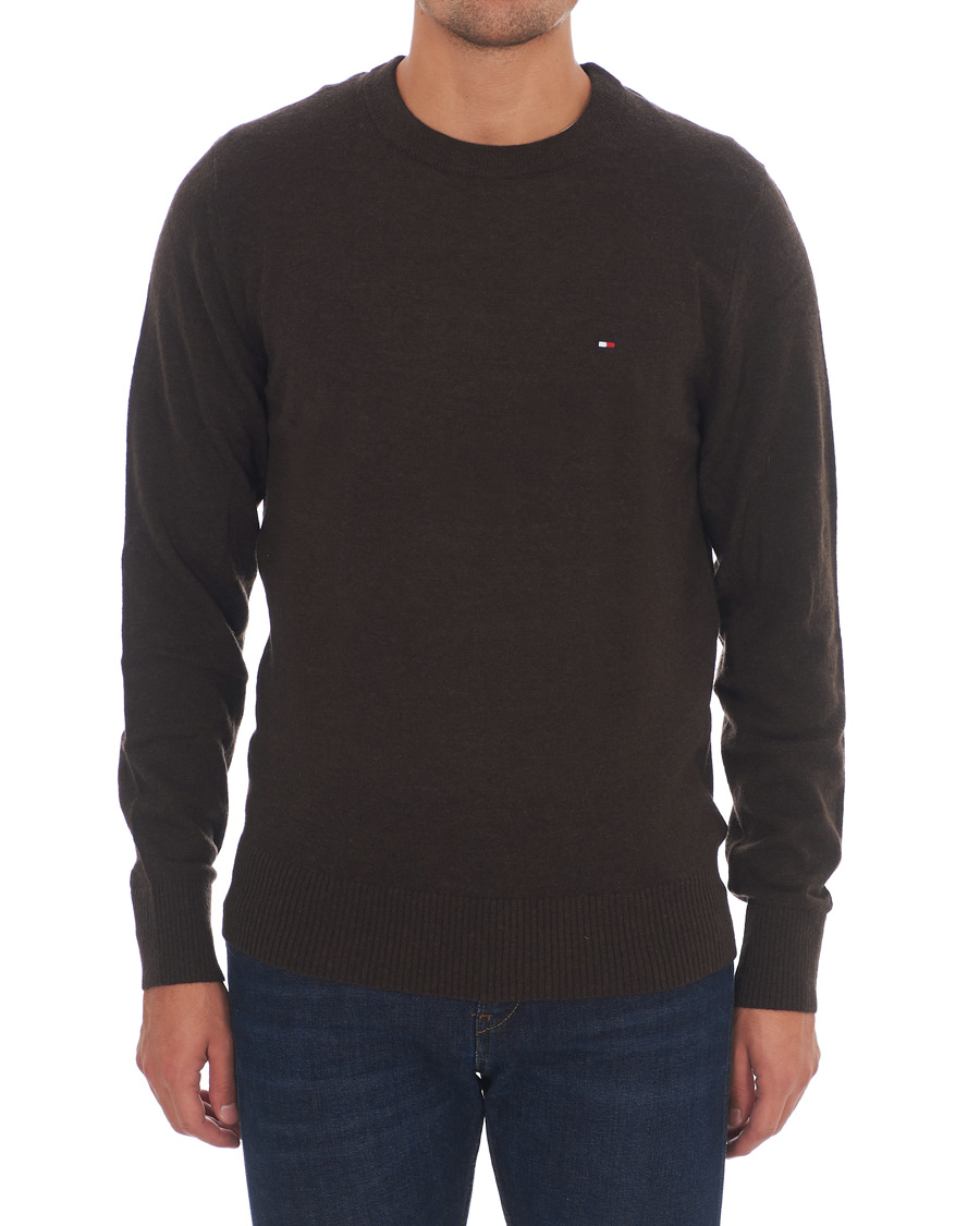 Homme | Pulls Et Tricots | Tommy Hilfiger | Lambswool Crew Neck Delicioso Heather