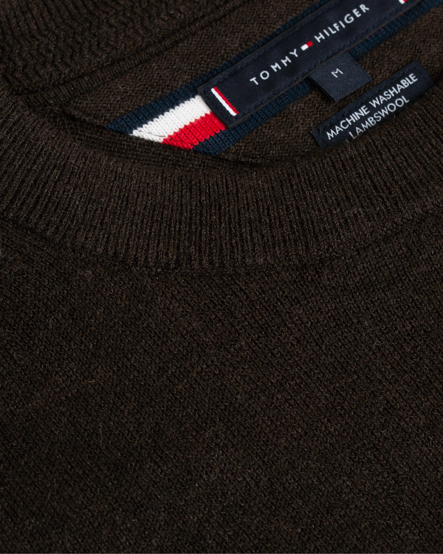 Homme | Pulls Et Tricots | Tommy Hilfiger | Lambswool Crew Neck Delicioso Heather