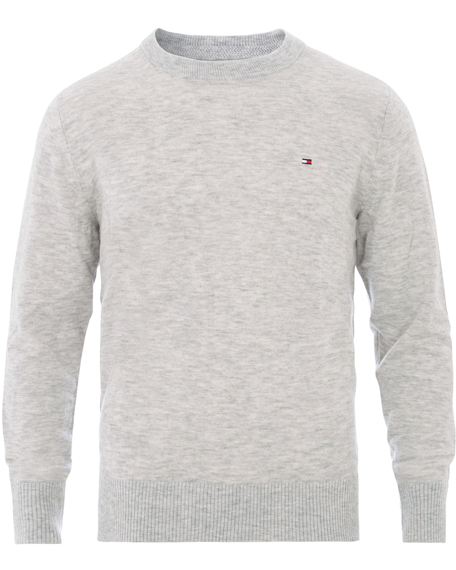 Homme | Pulls Et Tricots | Tommy Hilfiger | Lambswool Crew Neck Cloud Heather