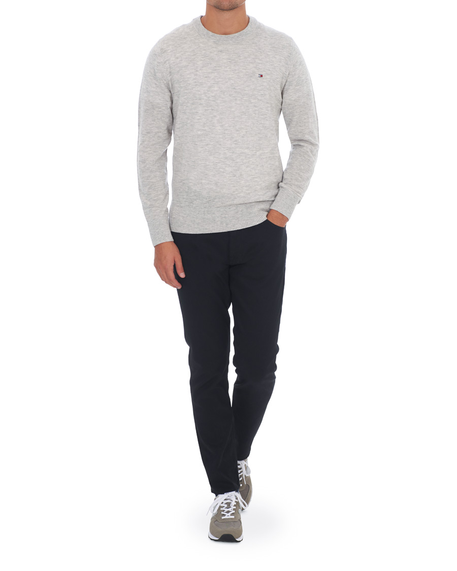 Homme | Pulls Et Tricots | Tommy Hilfiger | Lambswool Crew Neck Cloud Heather