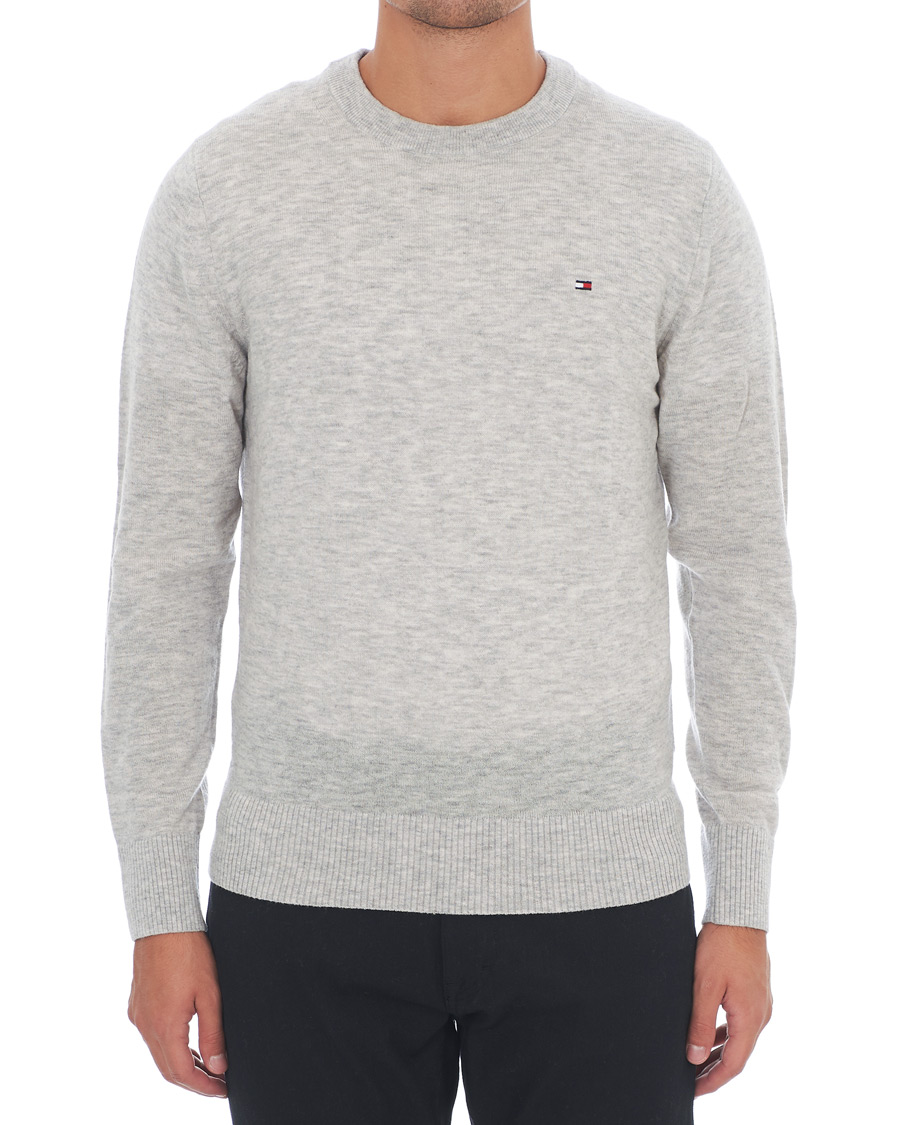 Homme | Pulls Et Tricots | Tommy Hilfiger | Lambswool Crew Neck Cloud Heather