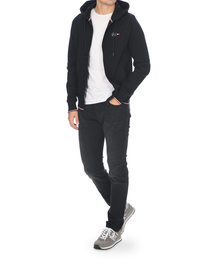 Homme | Pulls Et Tricots | Tommy Hilfiger | Mercedes Benz Full Zip Jet Black