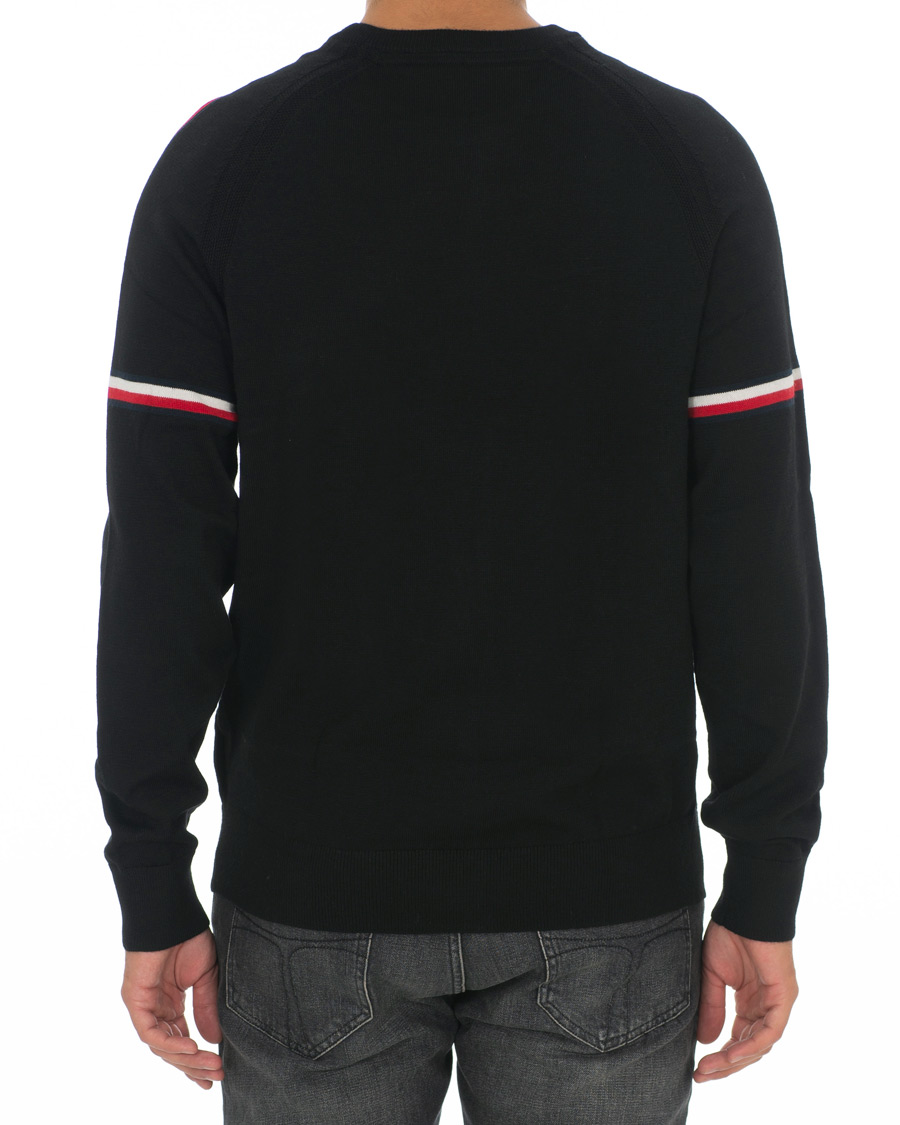Homme | Pulls Et Tricots | Tommy Hilfiger | Mercedes Benz Stripe Sweatshirt Jet Black
