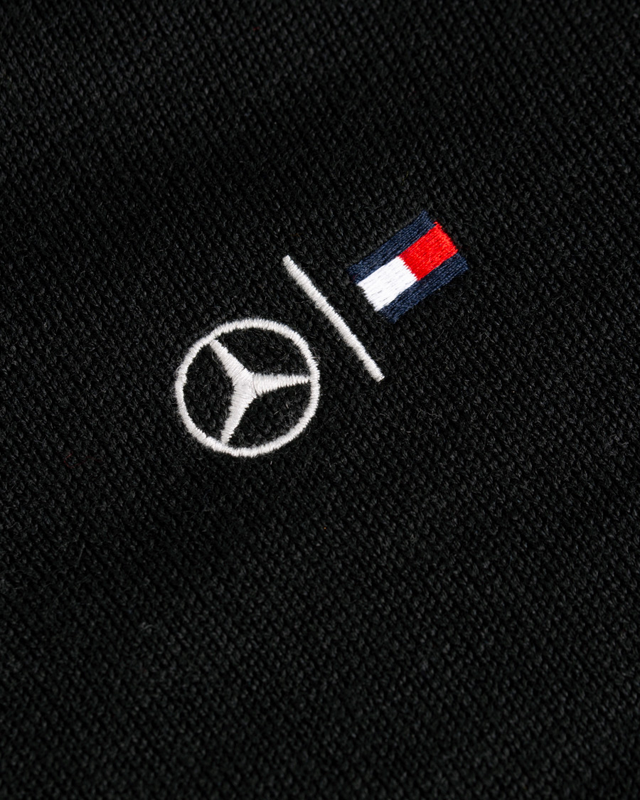 Homme | Pulls Et Tricots | Tommy Hilfiger | Mercedes Benz Stripe Sweatshirt Jet Black