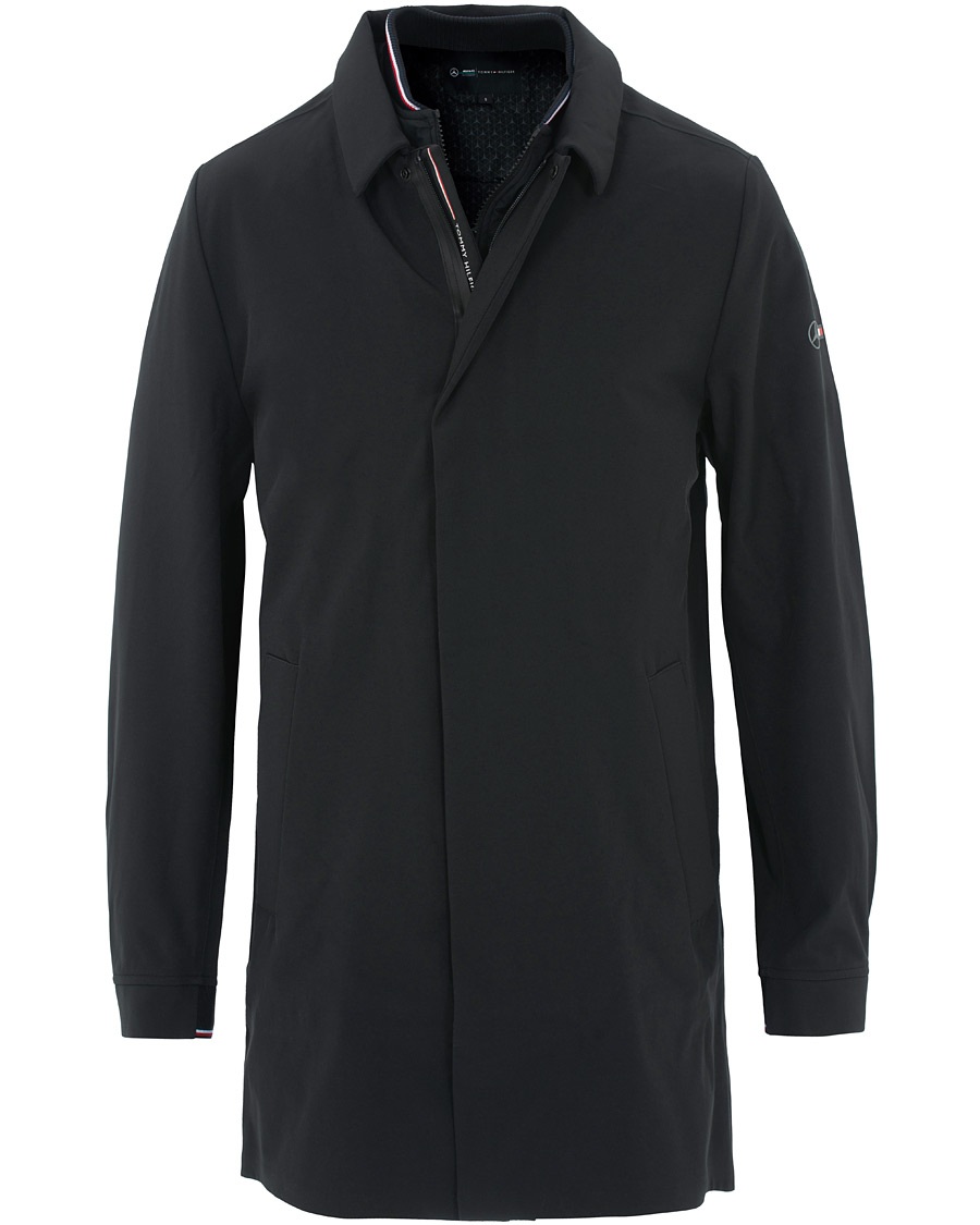 Homme | Manteaux Et Vestes | Tommy Hilfiger | Mercedes Benz Stretch Carcoat Jet Black