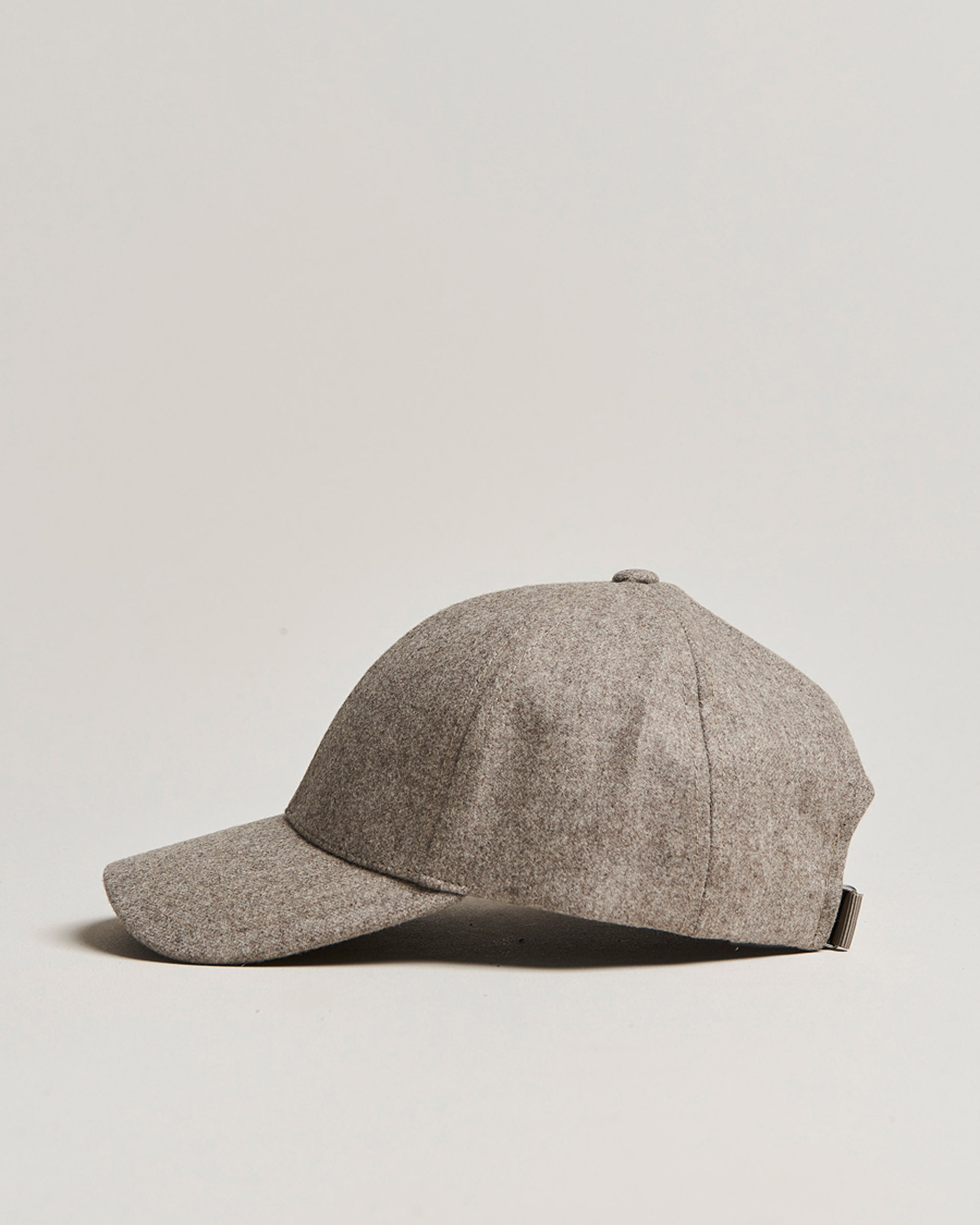 Homme | Varsity Headwear Flannel Baseball Cap Umber Beige | Varsity Headwear | Flannel Baseball Cap Umber Beige