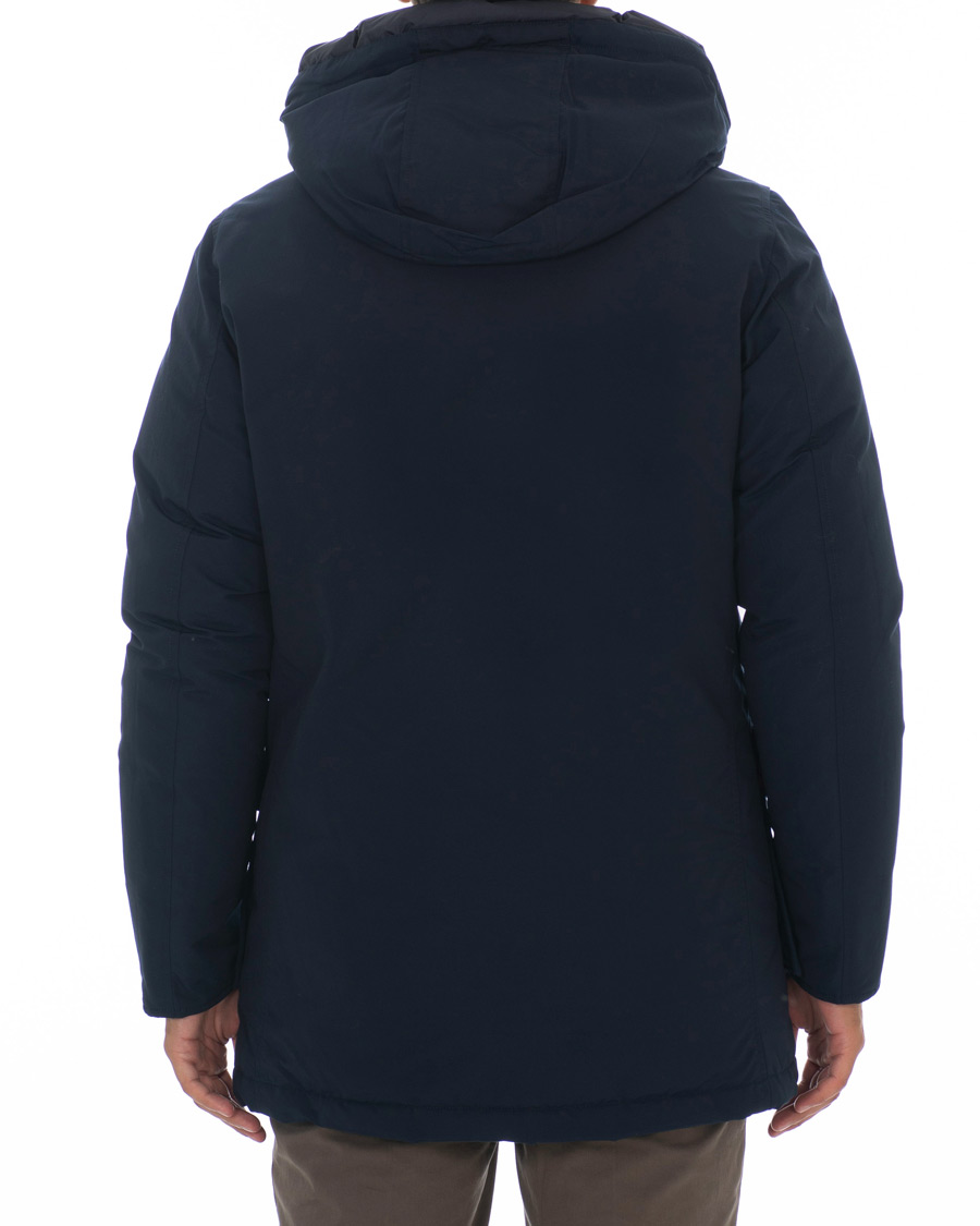 Homme | Manteaux Et Vestes | Woolrich | Arctic Parka No Fur Melton Blue