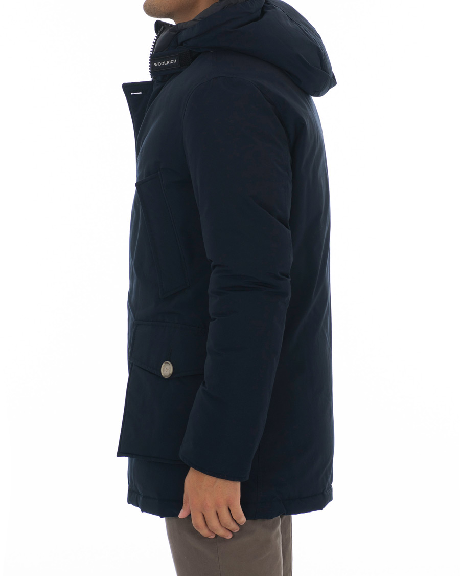 Homme | Manteaux Et Vestes | Woolrich | Arctic Parka No Fur Melton Blue