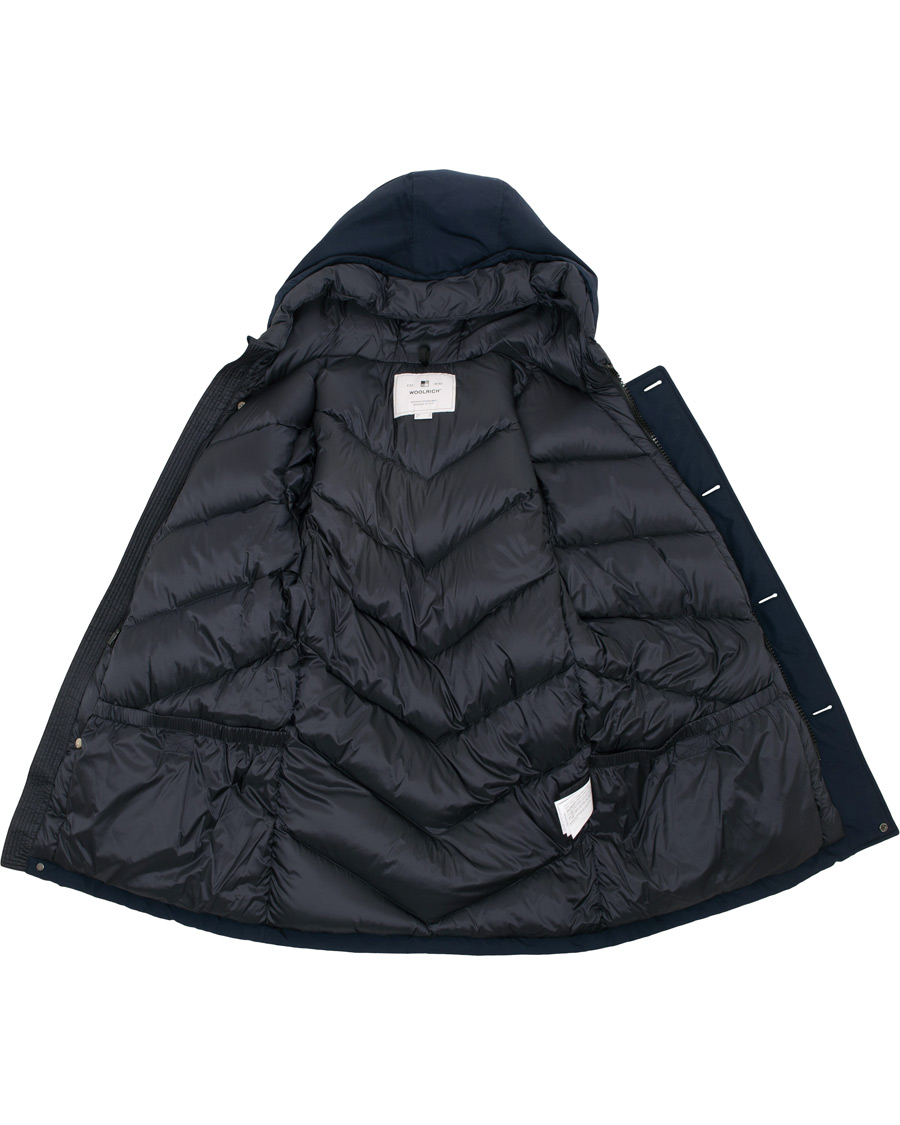 Homme | Manteaux Et Vestes | Woolrich | Arctic Parka No Fur Melton Blue