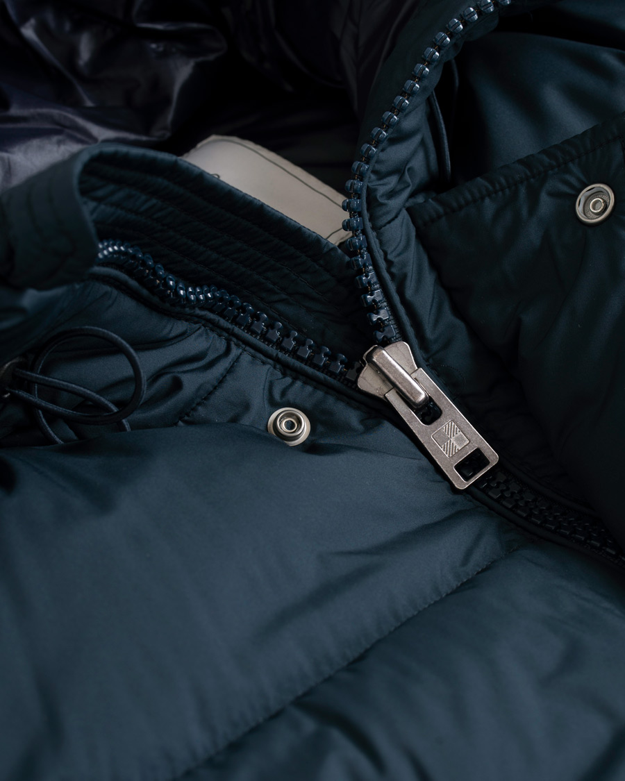 Heren | Jassen | Woolrich | Sierra Supreme Down Long Jacket Melton Blue