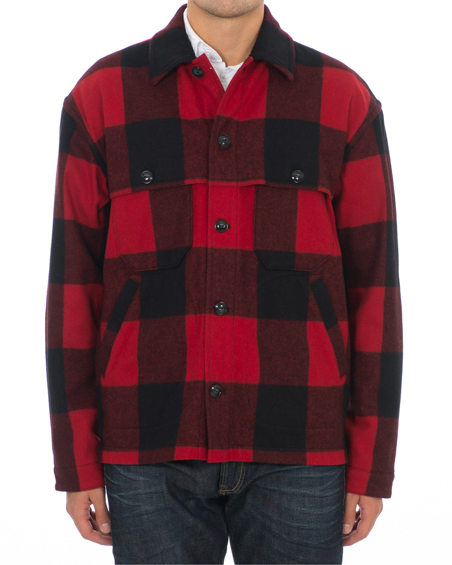 Homme | Manteaux Et Vestes | Woolrich | Buffalo Check Jacket Red/Black