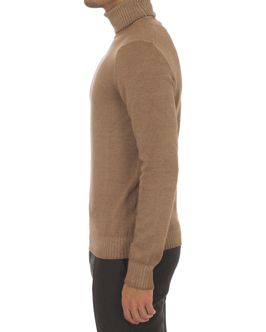 Homme | Pulls Et Tricots | Gran Sasso | Vintage Merino Knitted Rollneck Camel