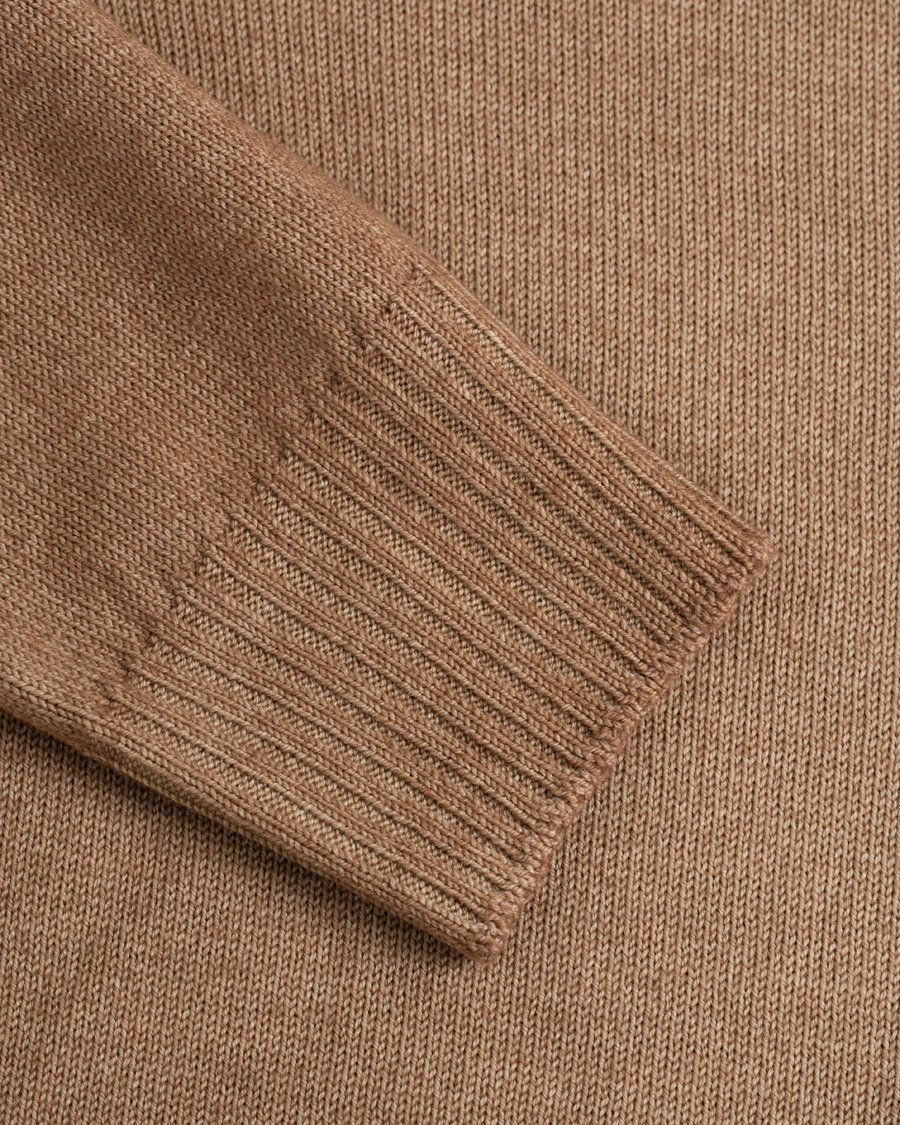 Homme | Pulls Et Tricots | Gran Sasso | Vintage Merino Knitted Rollneck Camel