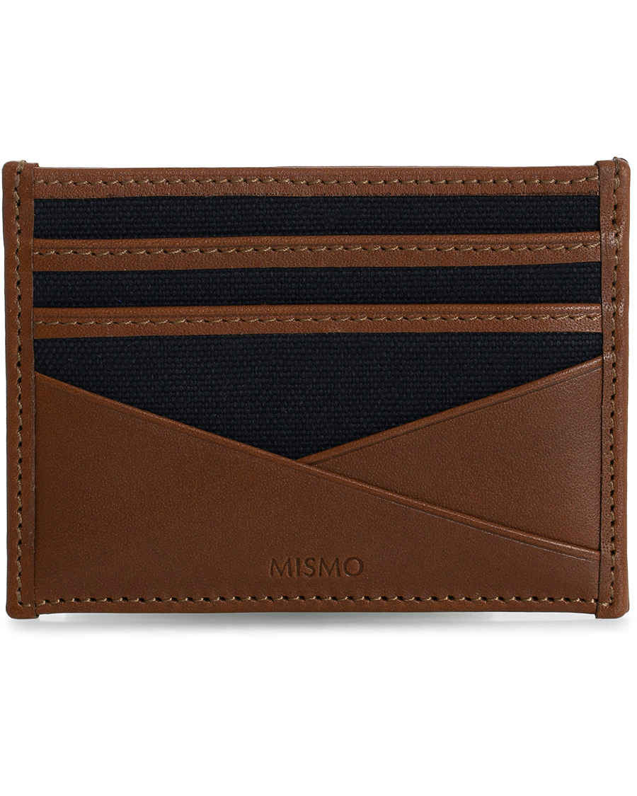 Homme | Mismo M/S Cardholder Midnight Blue/Cuoio | Mismo | M/S Cardholder Midnight Blue/Cuoio