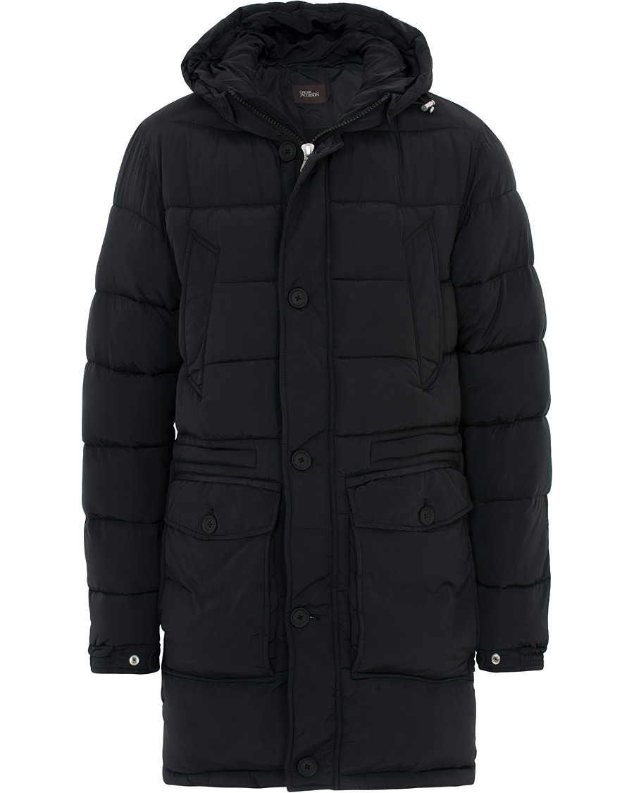 Homme | Manteaux Et Vestes | Oscar Jacobson | Clayton Lightweight Puffer Coat Black