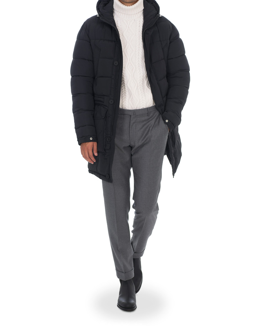 Homme | Manteaux Et Vestes | Oscar Jacobson | Clayton Lightweight Puffer Coat Black