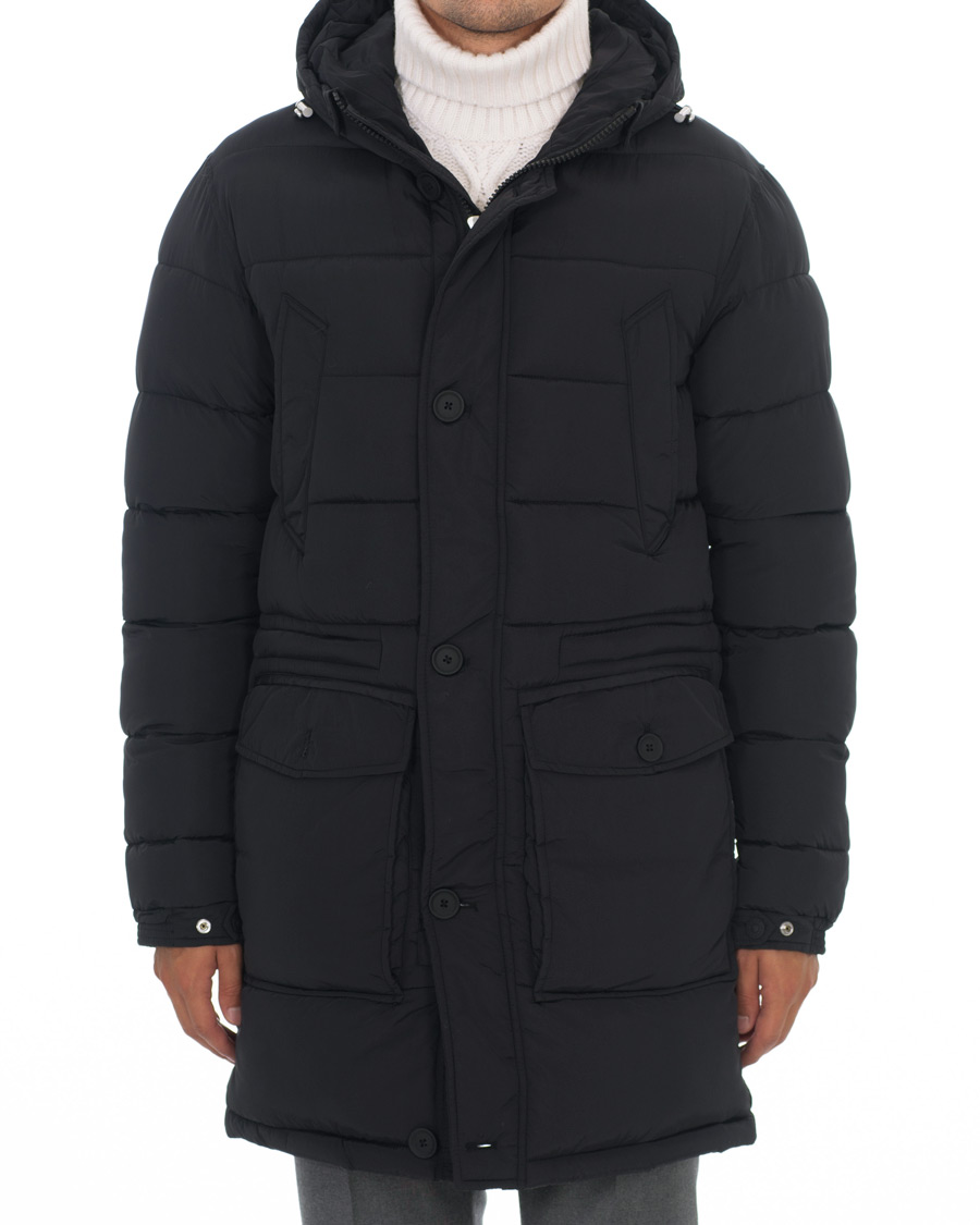 Homme | Manteaux Et Vestes | Oscar Jacobson | Clayton Lightweight Puffer Coat Black
