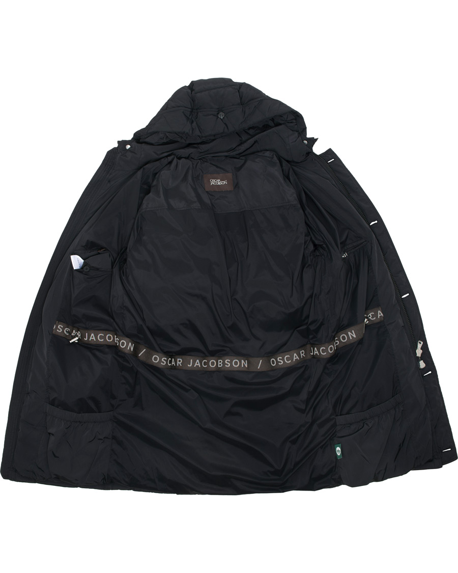 Homme | Manteaux Et Vestes | Oscar Jacobson | Clayton Lightweight Puffer Coat Black