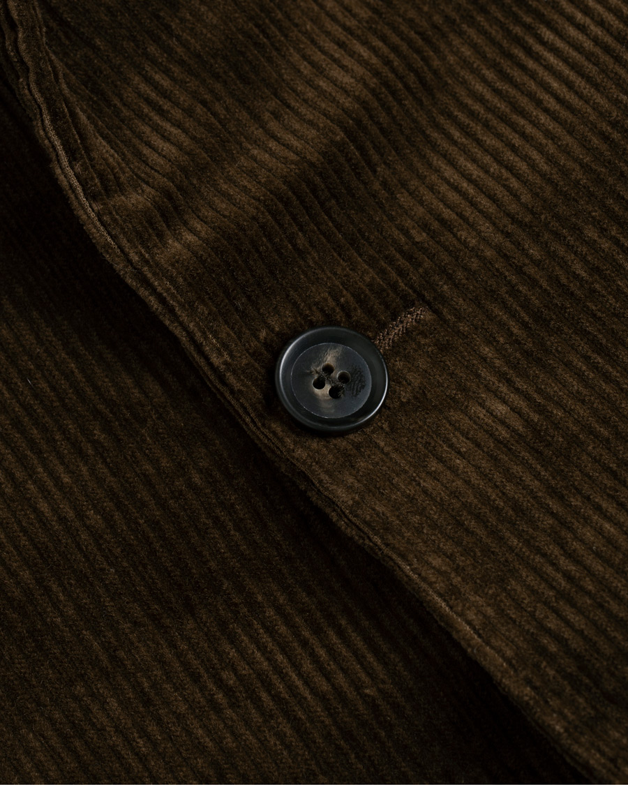 Homme | Blazers | Oscar Jacobson | Einar Patch Pocket Corduroy Blazer Tobacco