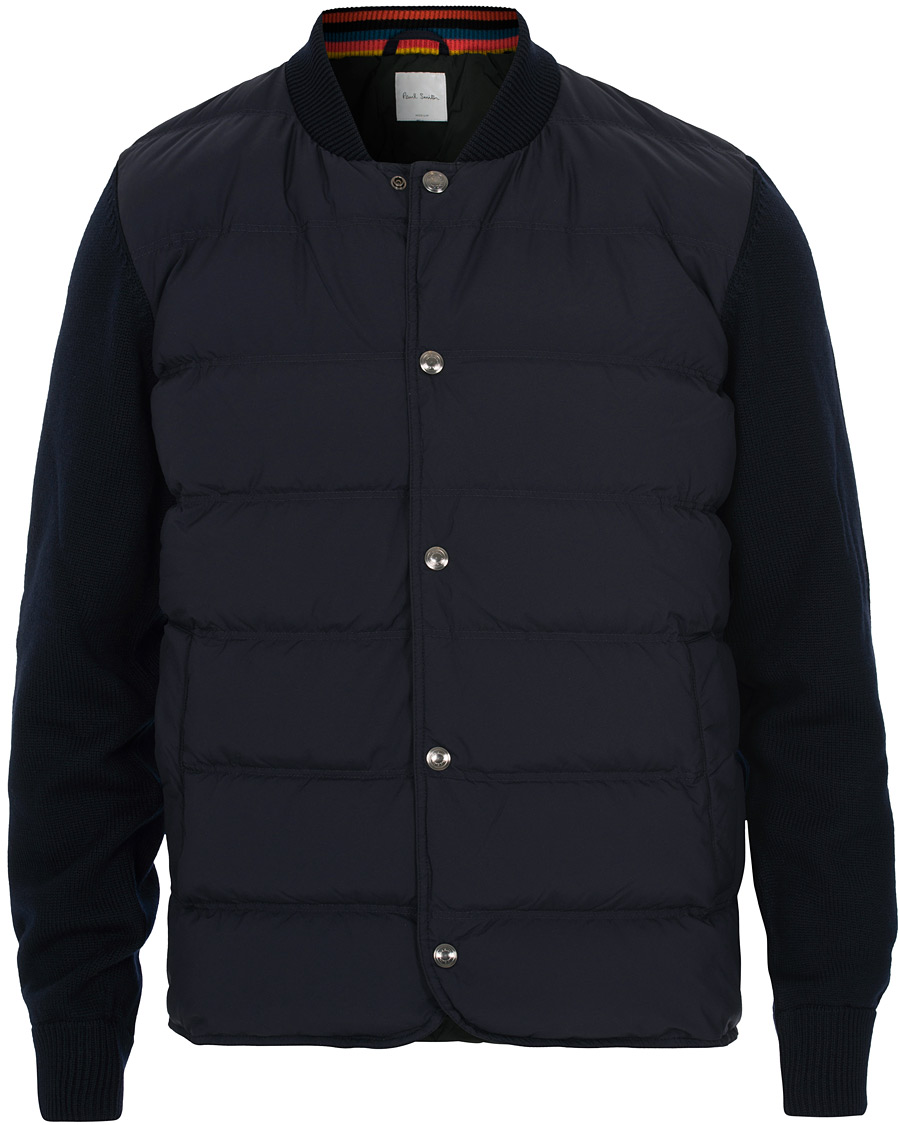 Heren | Jassen | Paul Smith | Hybrid Down Bomber Jacket Navy