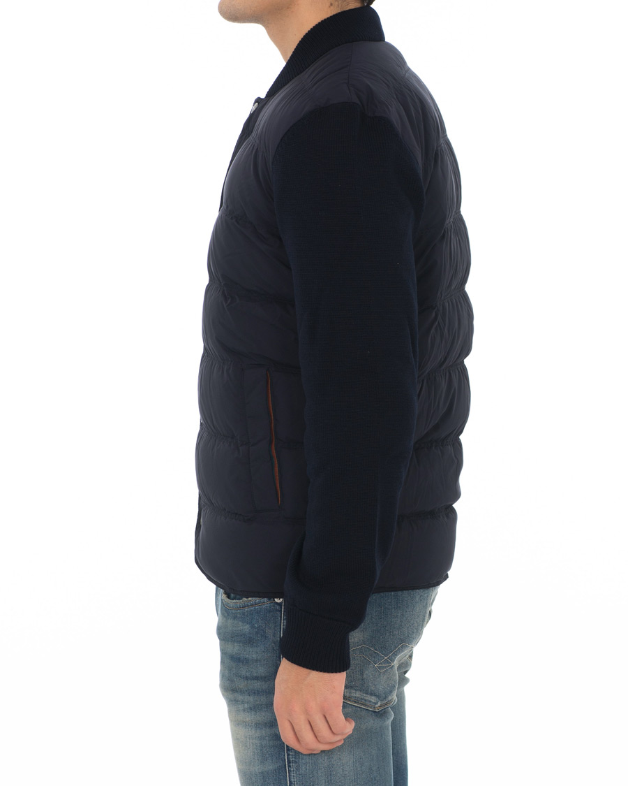 Heren | Jassen | Paul Smith | Hybrid Down Bomber Jacket Navy