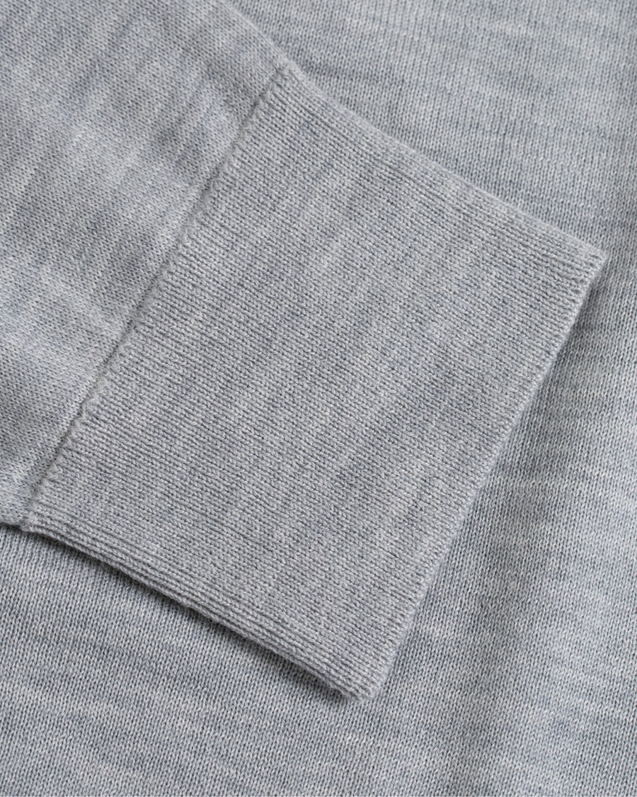 Homme | Pulls Et Tricots | Samsøe Samsøe | Samsøe & Samsøe Flemming Superfine Merino Wool Crew Neck Grey Mel