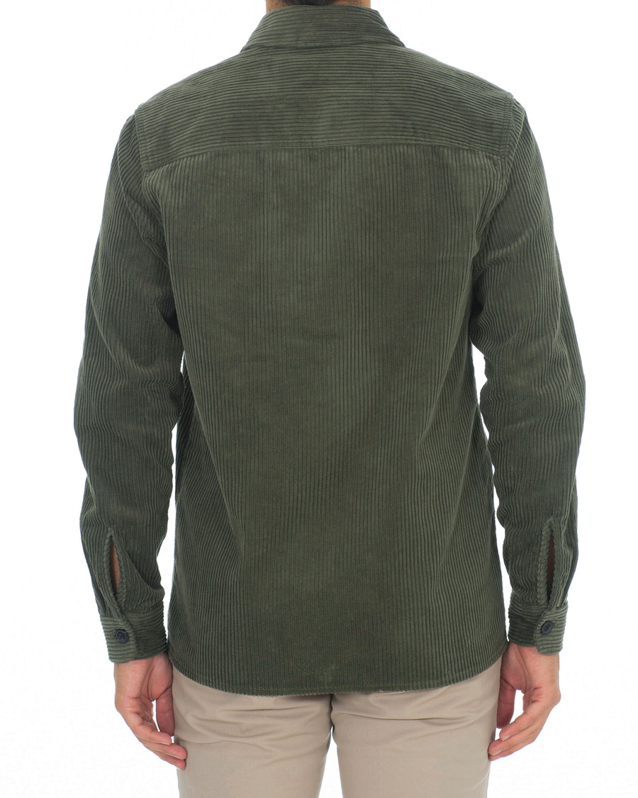 Heren | Overhemden | Samsøe Samsøe | Samsøe & Samsøe Waltones Corduroy Overshirt Deep Depths