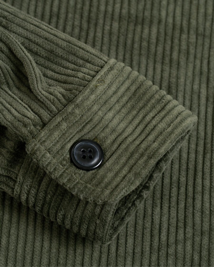 Heren | Overhemden | Samsøe Samsøe | Samsøe & Samsøe Waltones Corduroy Overshirt Deep Depths