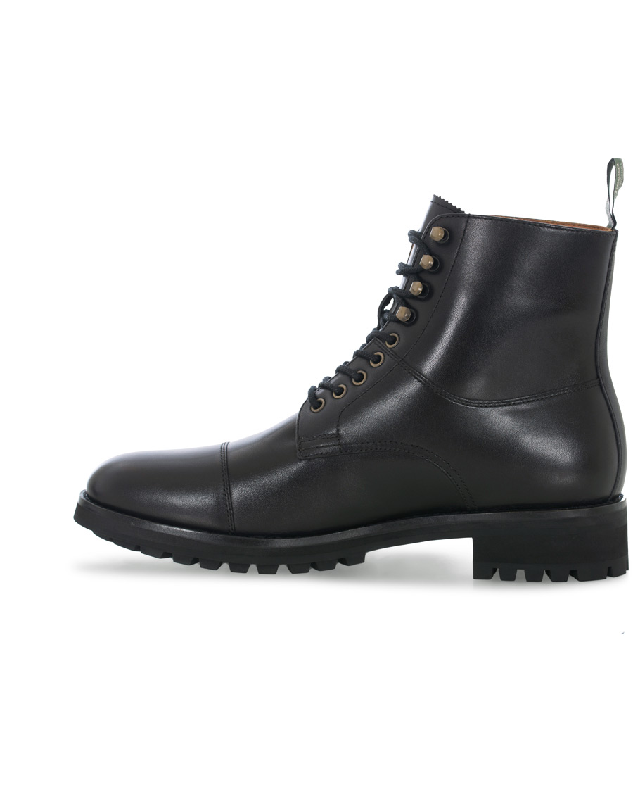 Heren | Polo Ralph Lauren Bryson Boot Black Calf | Polo Ralph Lauren | Bryson Boot Black Calf