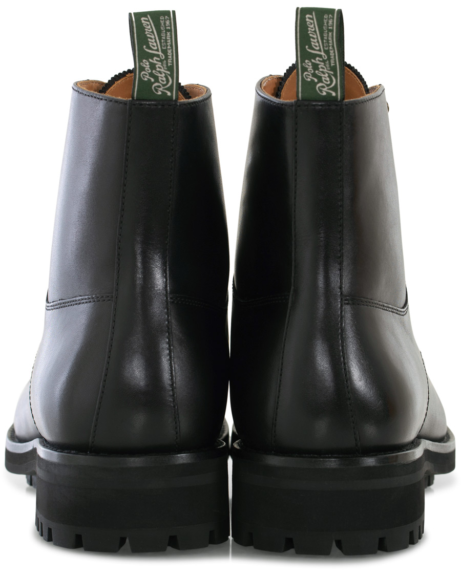 Heren | Polo Ralph Lauren Bryson Boot Black Calf | Polo Ralph Lauren | Bryson Boot Black Calf