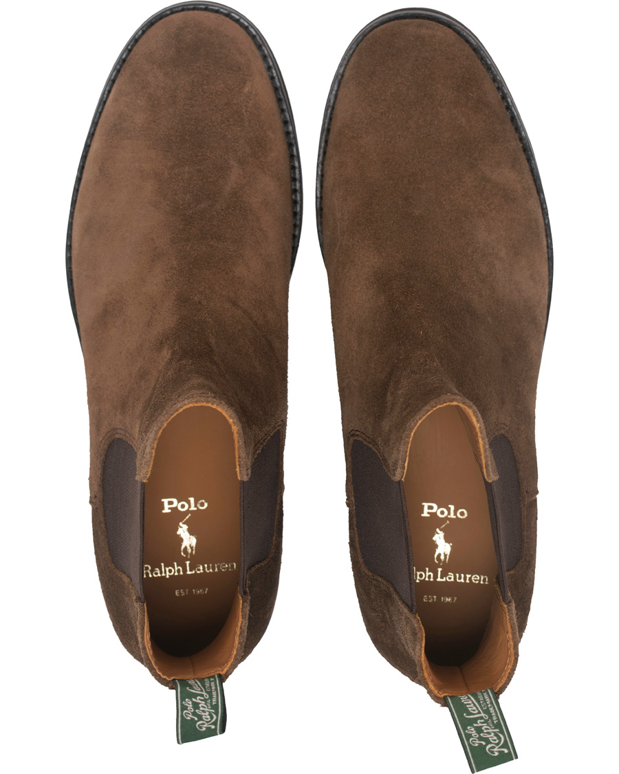 Homme | Polo Ralph Lauren Bryson Chelsea Boot Brown Suede | Polo Ralph Lauren | Bryson Chelsea Boot Brown Suede